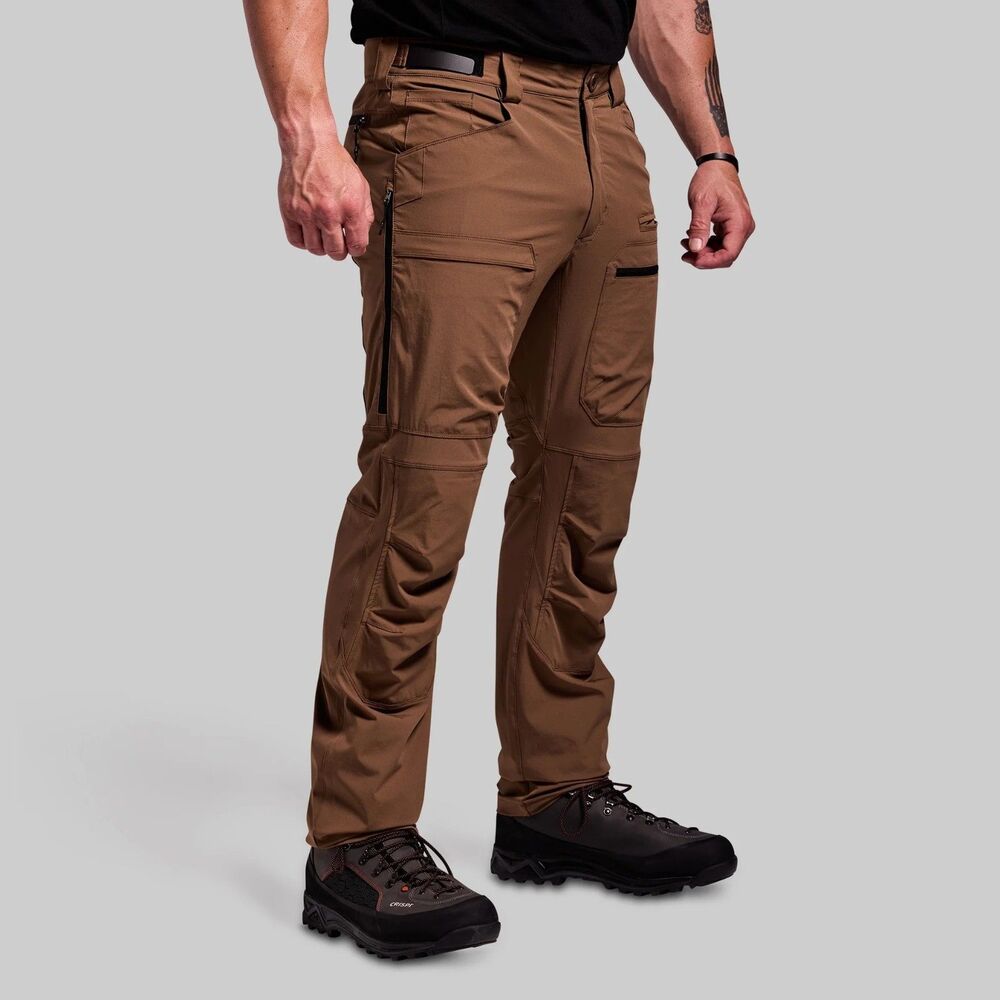 Born Primitive Men's Frontier Pant Light 2.0 Coyote Brown 32x30 Hiking Pants NEW